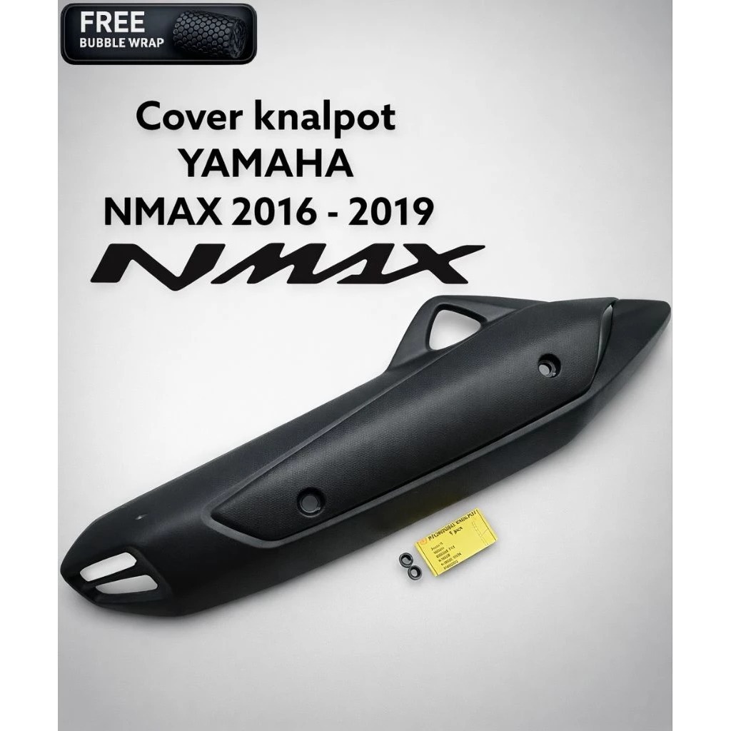 Promo Cover Knalpot Motor NMAX 2016 2017 2018 2019 | Aksesoris Pelindung Knalpot Yamaha Nmax Variasi