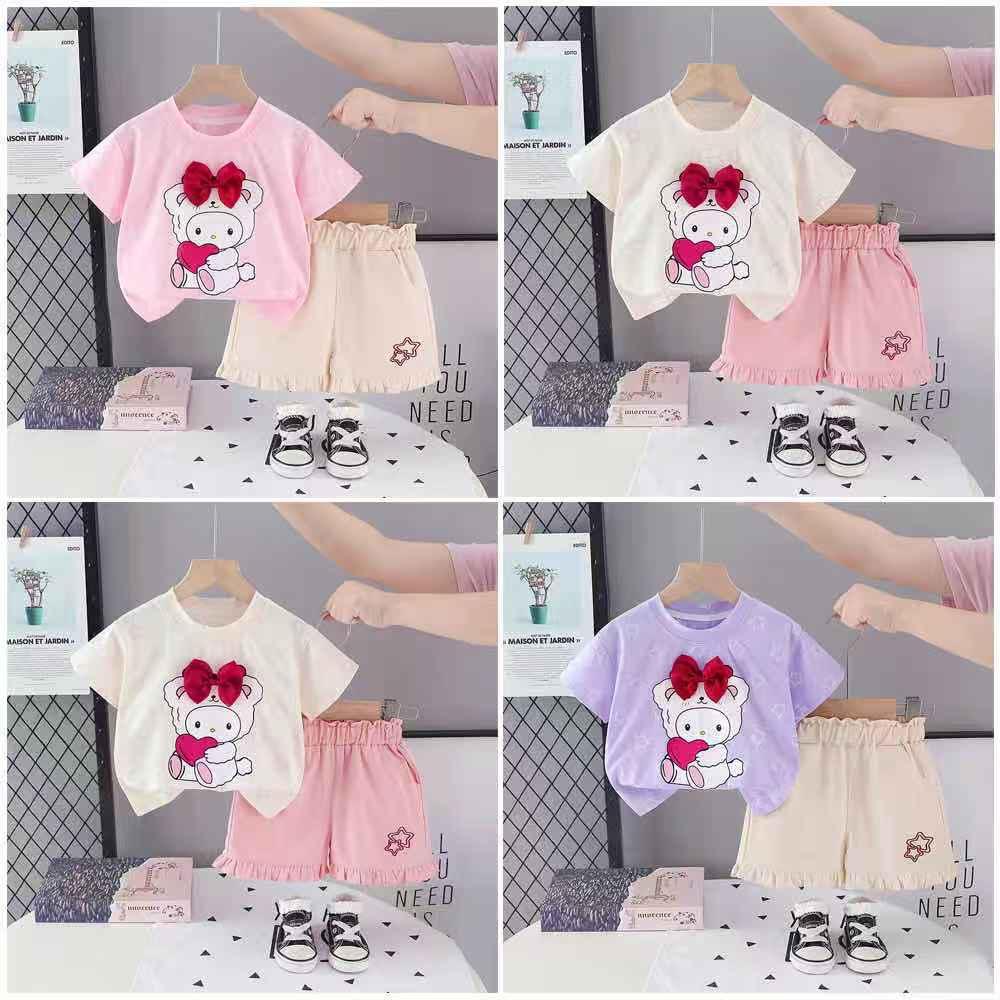 Setelan Baju Anak Perempuan Damilan