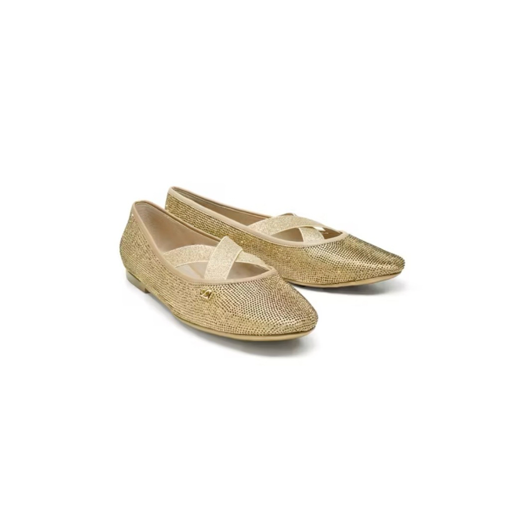 PRELOVED ARIANNA SHOES GOLD 37 BUTTONSCARVES