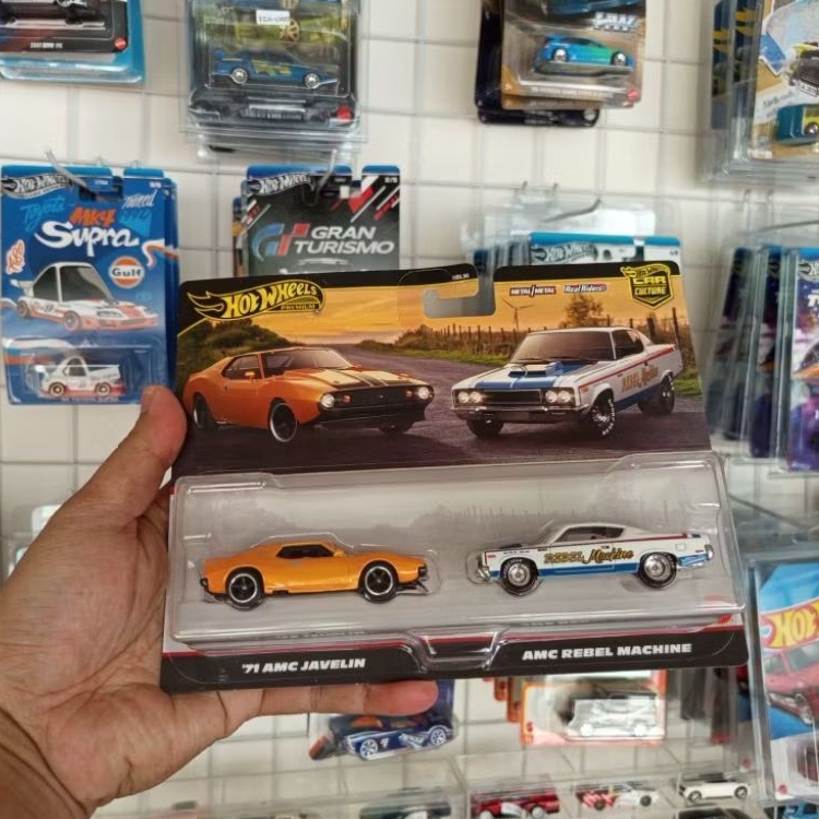 HOT WHEELS TWINPACK/2PACK 71 AMC JAVELIN & AMC REBEL MACHINE