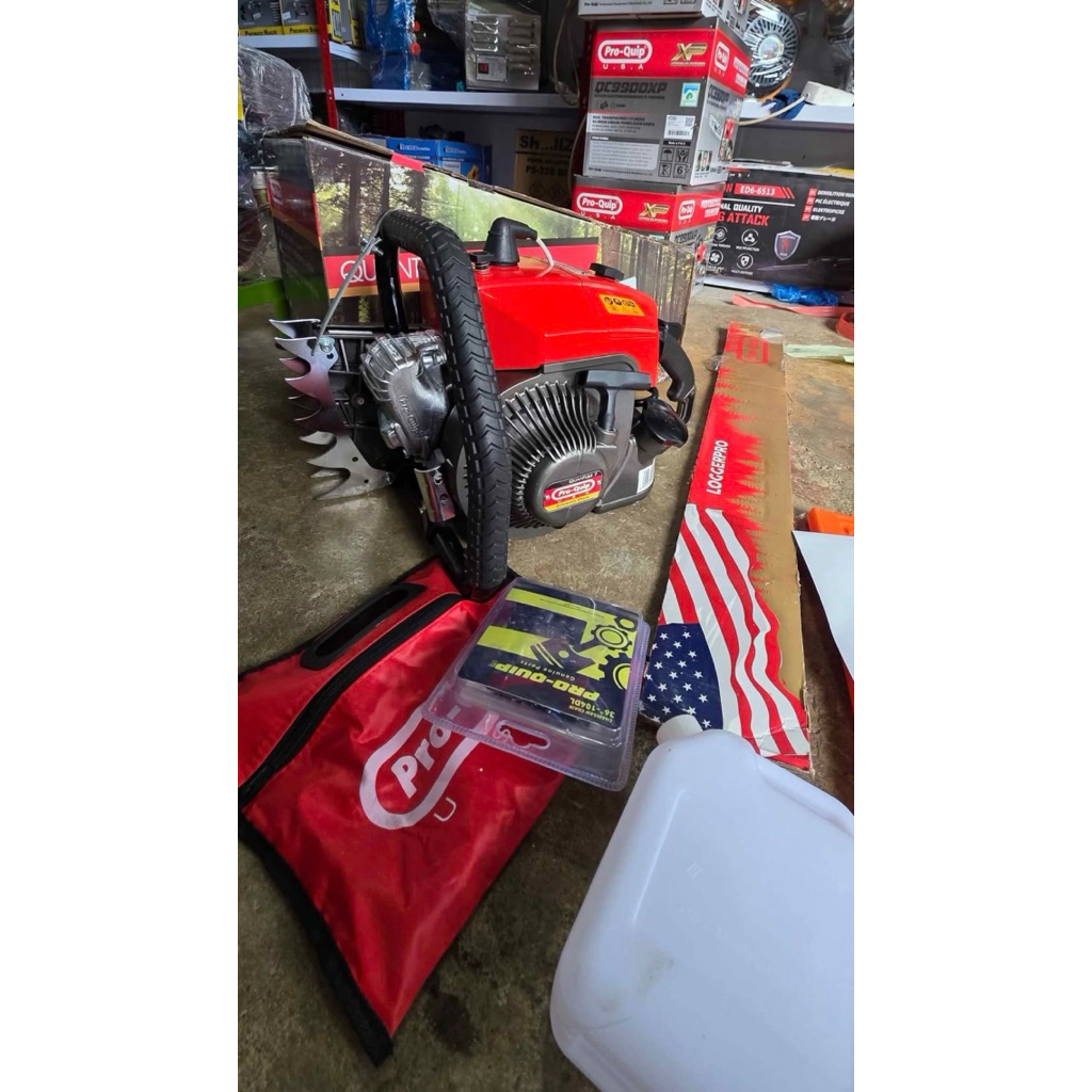 Mesin gergaji chainsaw pro Quip bar 36 inc / mesin chainsaw pro quip bar 36inc baja / mesin gergaji 
