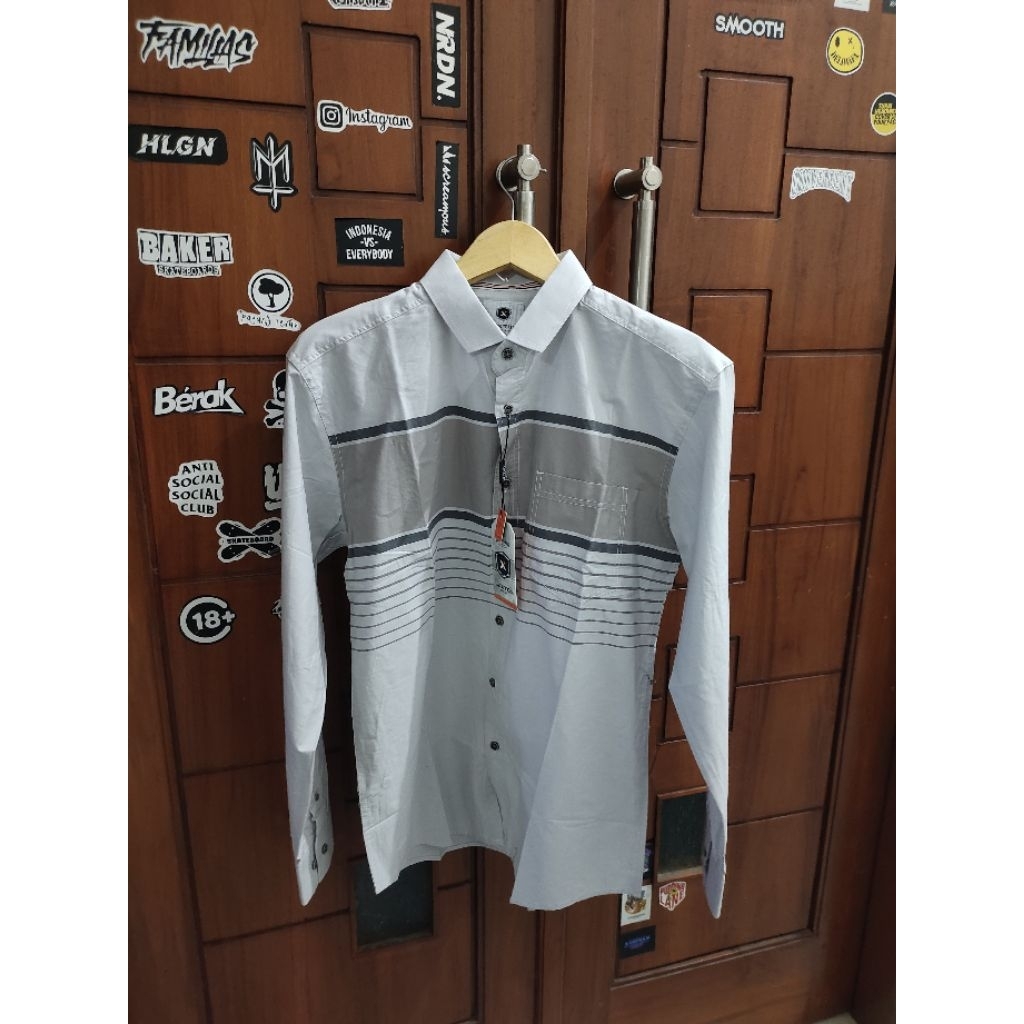 Kemeja Pria/Baju Muslim LUXTON UK M-XL Lengan Panjang || 100%Original