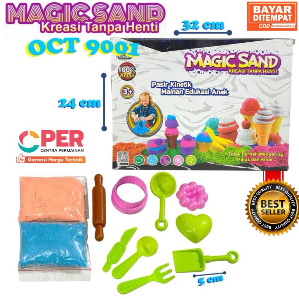 Pasir Kinetik Set Ice Cream