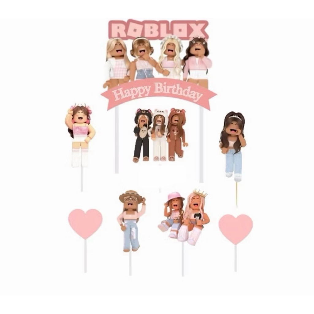 TOPPER TART KUE ROBLOX GIRL