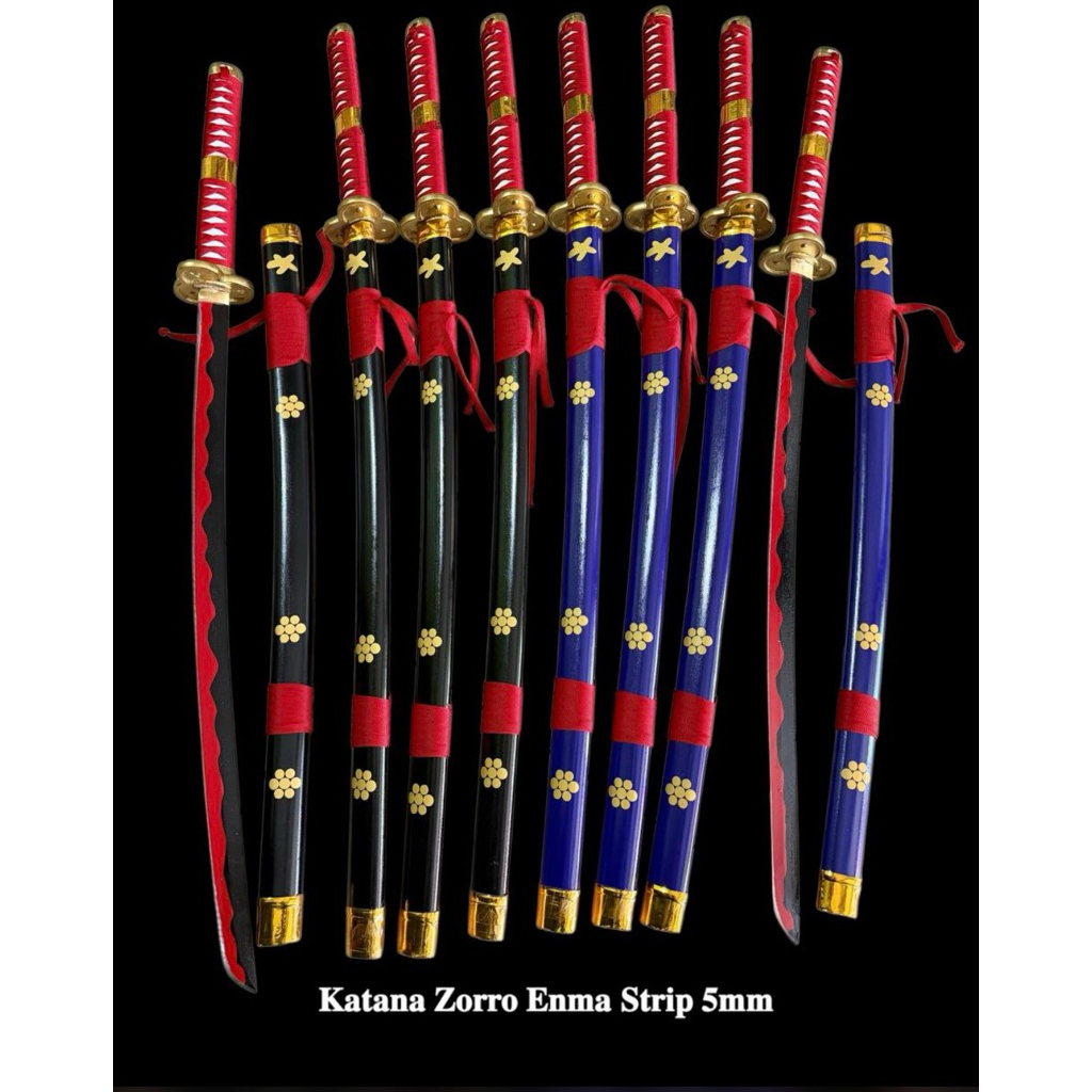 sarung kayu varian enma ungu dan hitam 5mm