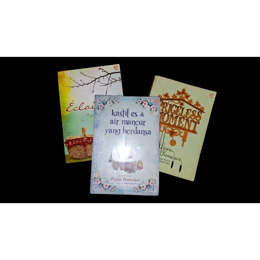 Kastil Es & Air Mancur Yang Berdansa / Eclair / Priceless Moment - Prisca Primasari ORIGINAL BUNDEL