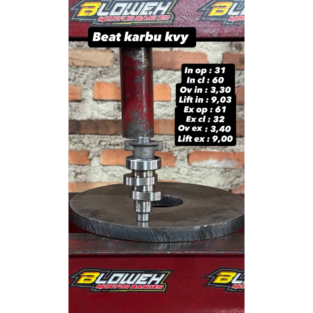 noken as beat karbu kvy racing mp7 130cc