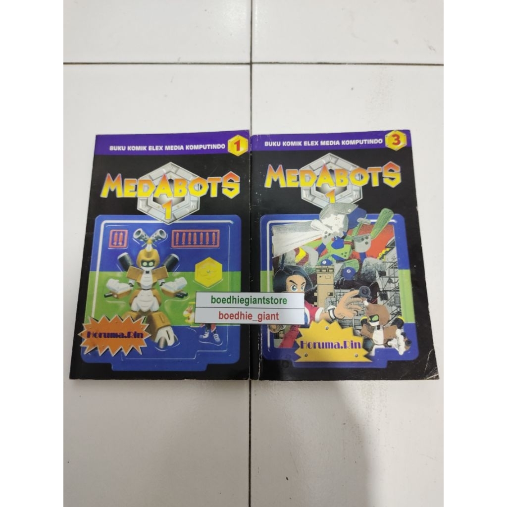 Komik Medabots 1, Volume 1, 2, 3, 4, TS