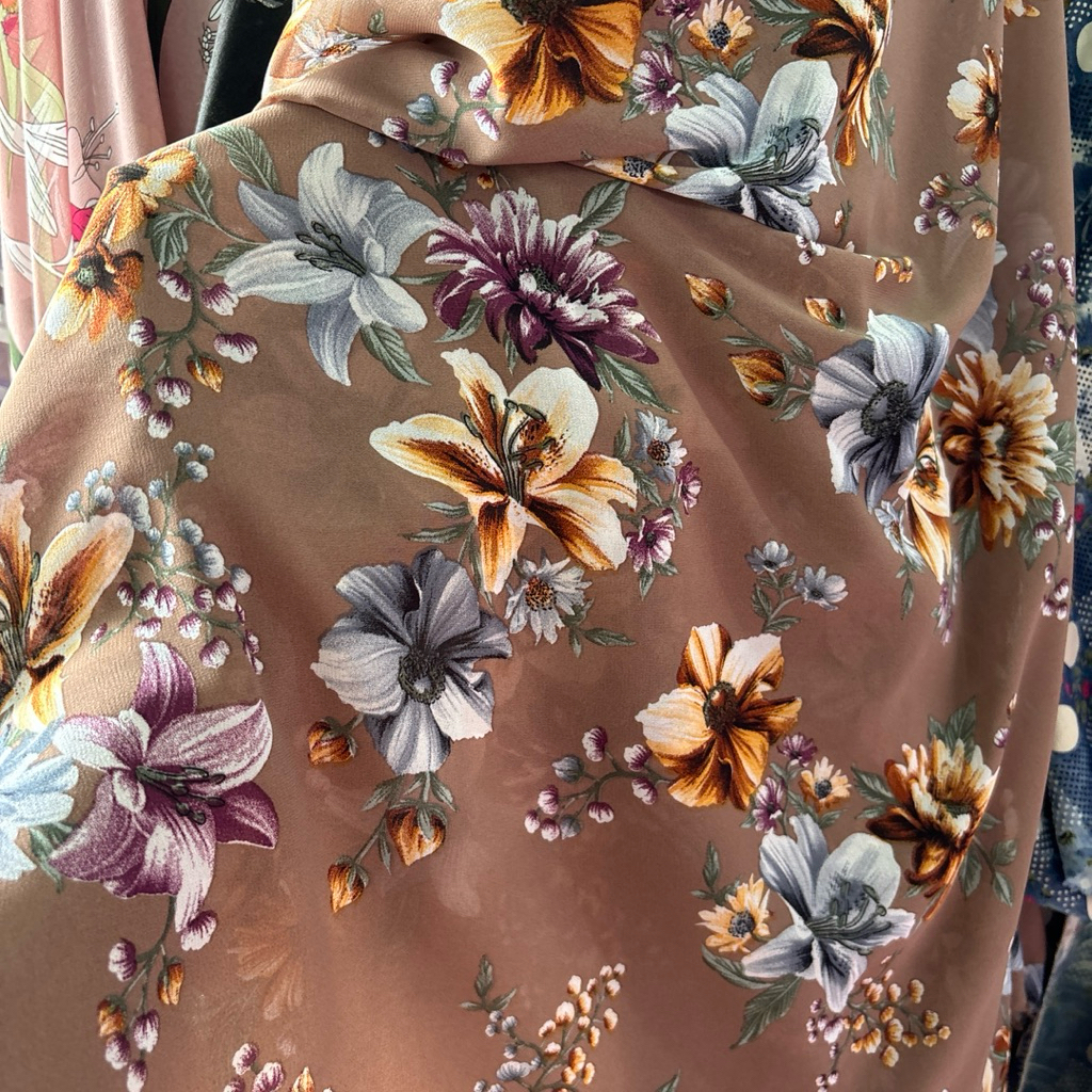 kain ceruty babydoll Motif Premium - kain sifon ceruty motif - kain ceruti motif salur - kain motif 