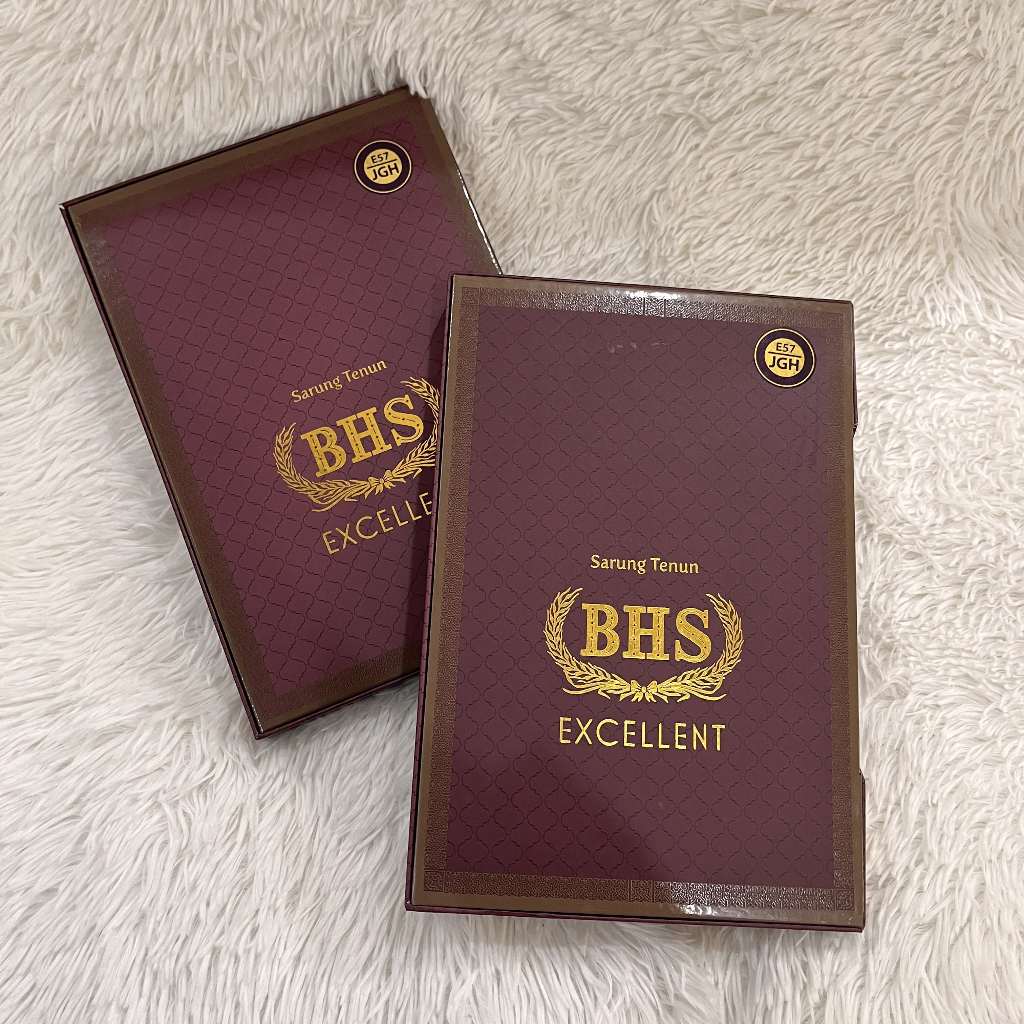 Sarung BHS Excellent Gold JGP I E58 Gunungan Songket Tenun Original Ecer Grosir