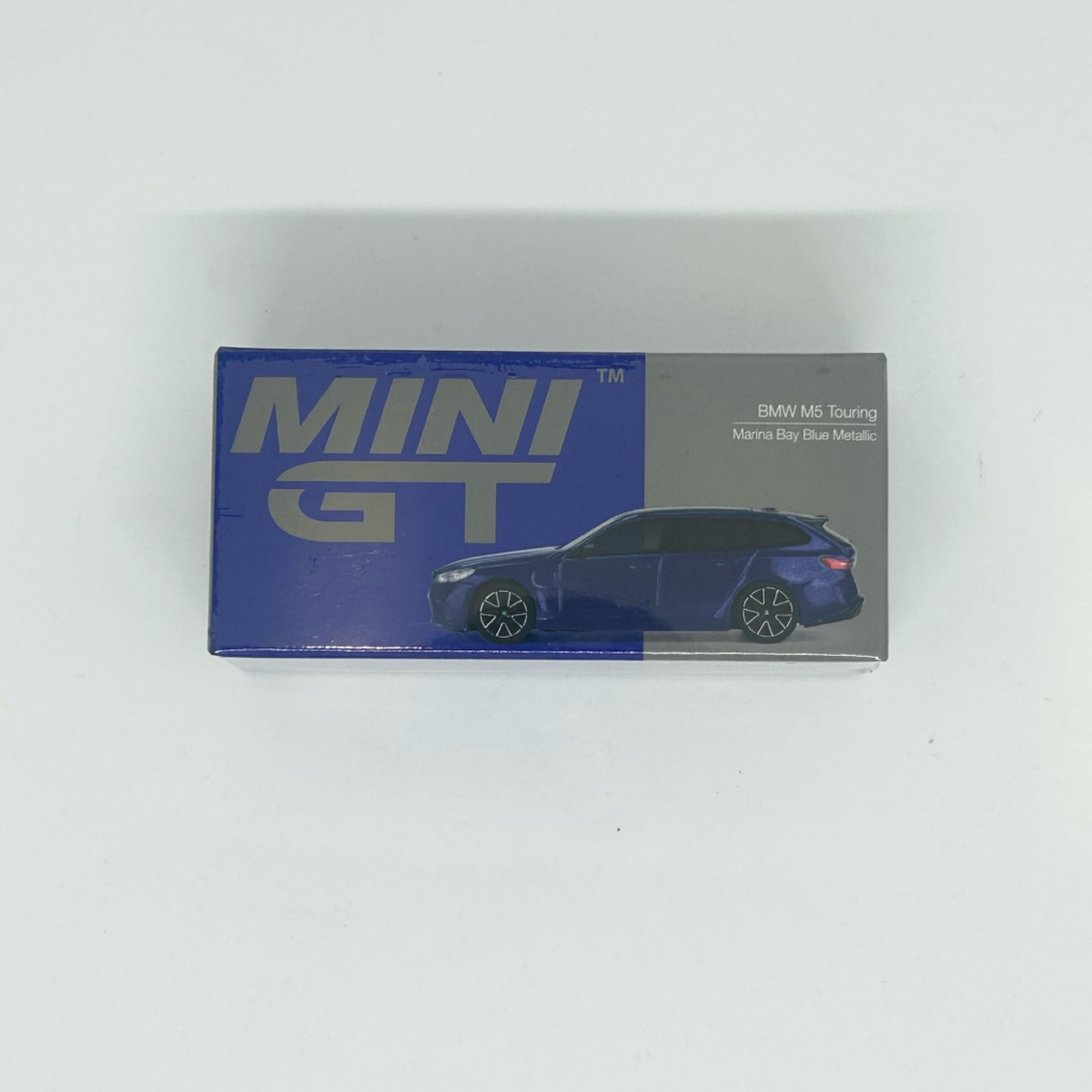 Mini GT BMW M5 Touring Marina Bay Blue Metallic Sealed