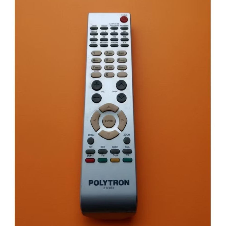 Remote Control TV LCD POLYTRON 81E503 Original