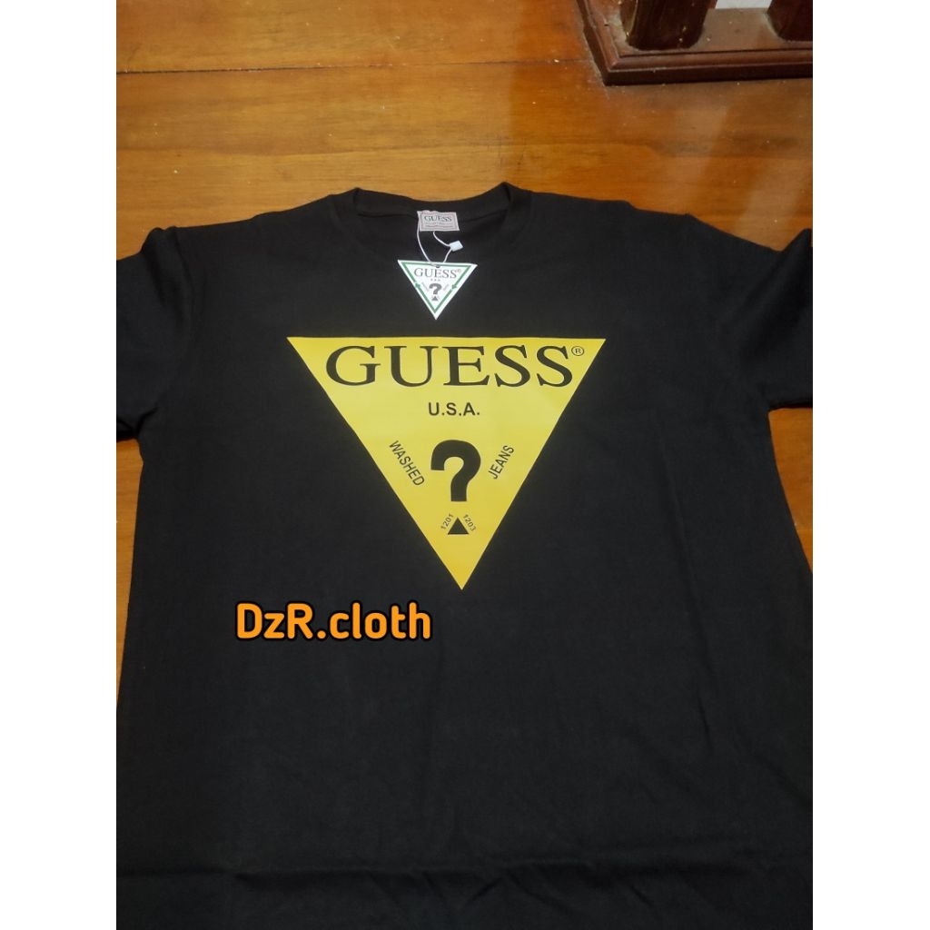 Baju Kaos Pria Wanita Guess Premium 2365