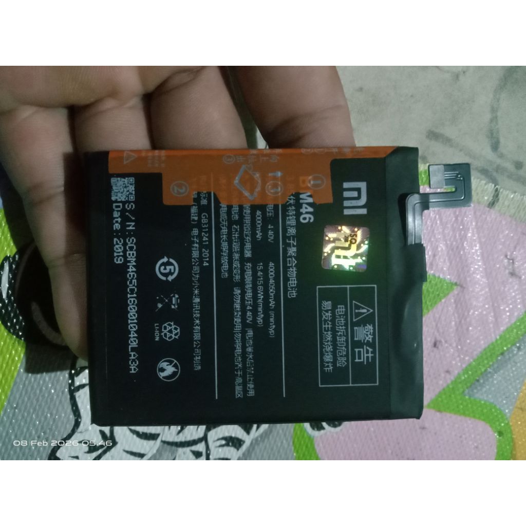 baterai redmi note 3