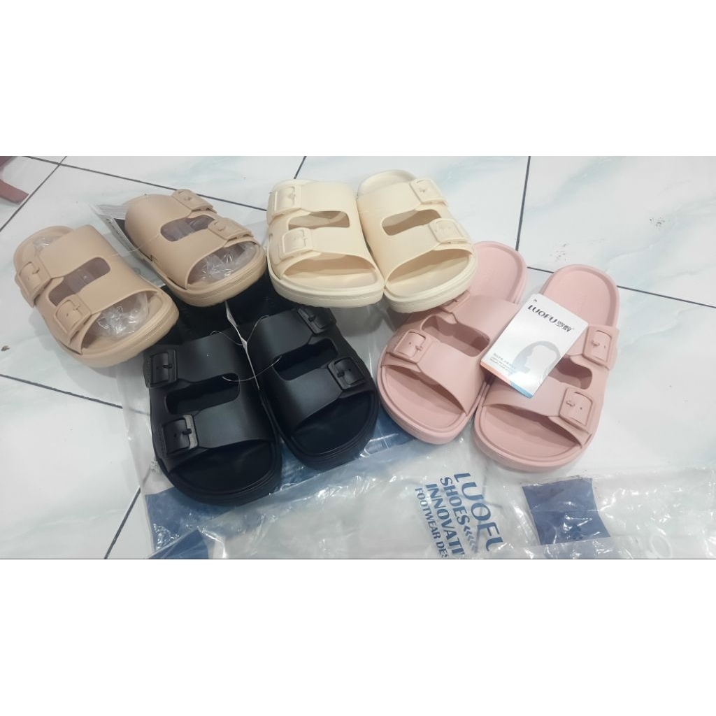 sandal wanita luofu terbaru