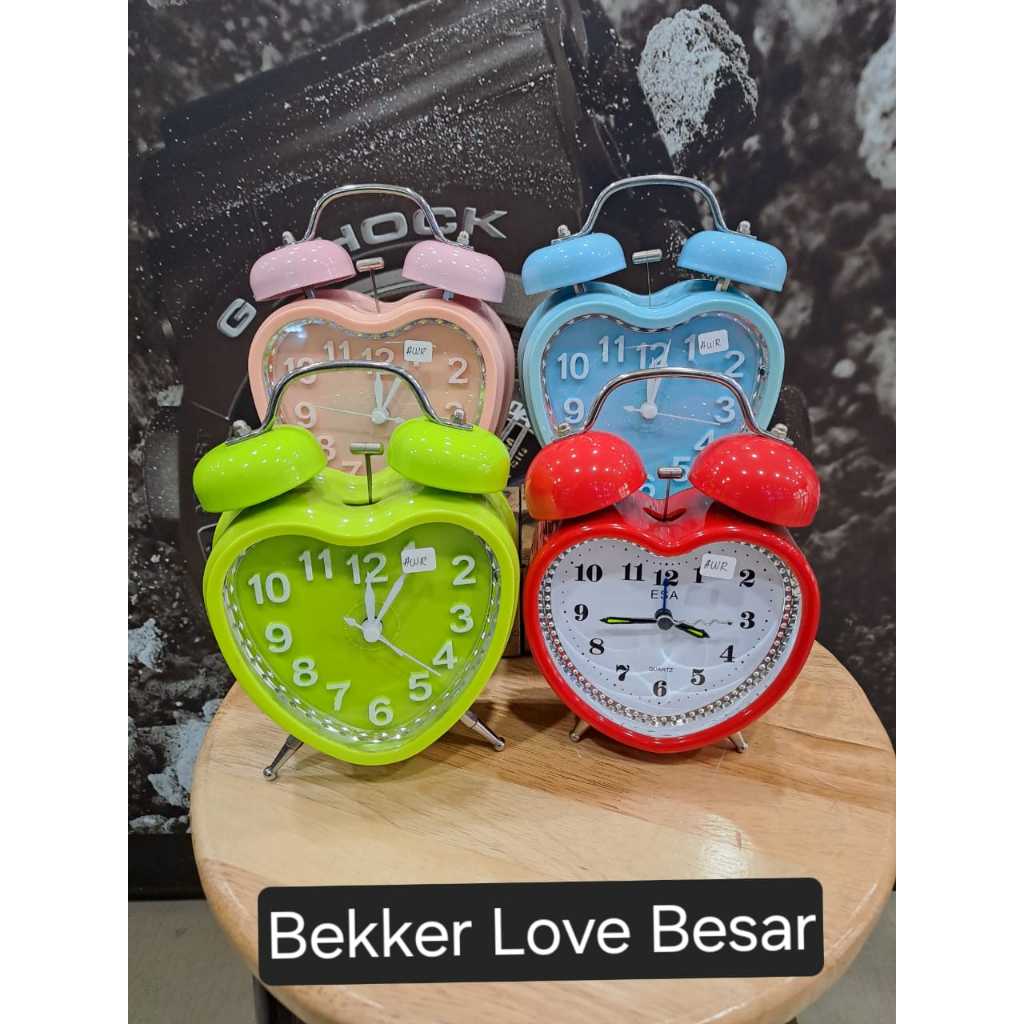 Jam Beker Kring Alarm Bentuk Apel
