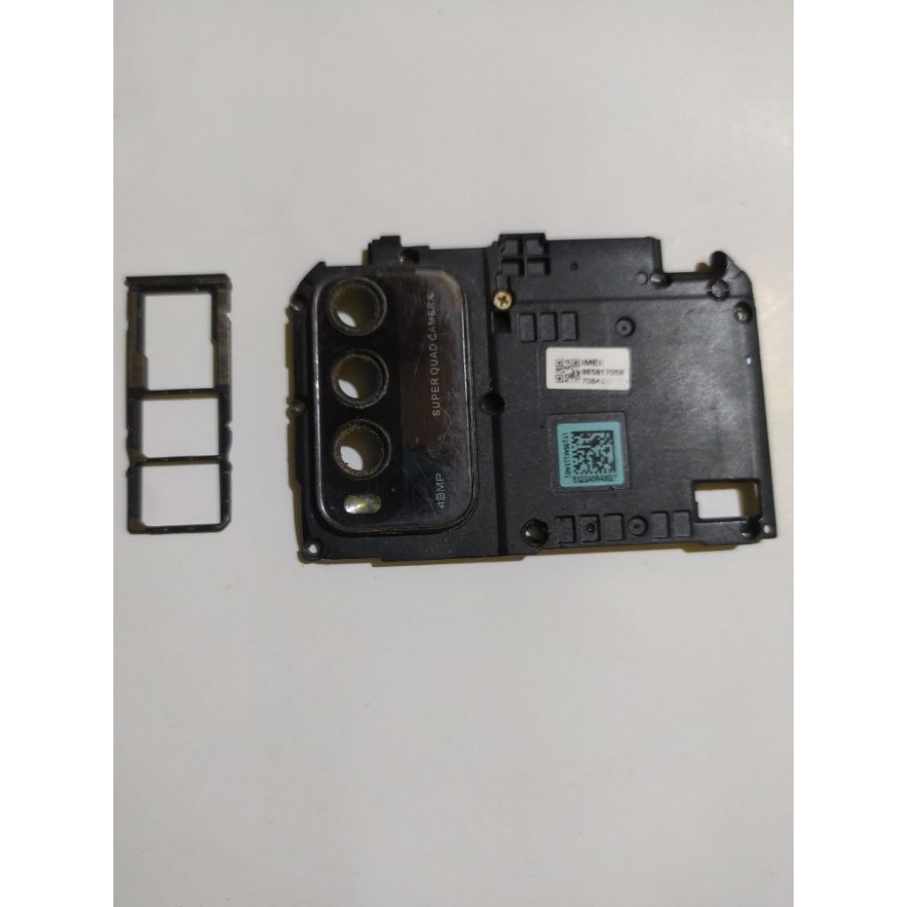tutup mesin + simtray redmi 9t Second original cabutan