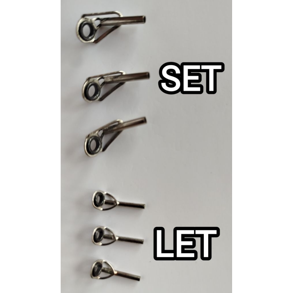 Ring kolong ujung joran keramik LET & SET