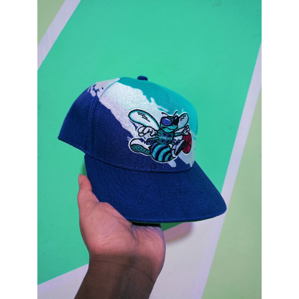 Topi Snapback Hornets Charlotte Splash