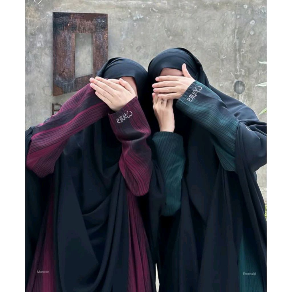 Al Ayn Abaya by Mahira Indonesia//Abaya only (tanpa Khimar)