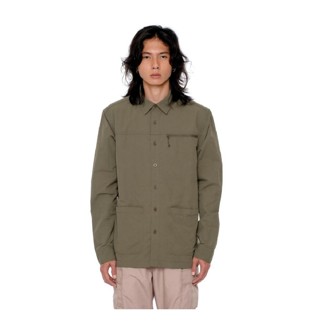 Kemeja panjang pria OBSIDIAN MULTIPOCKET LS EIGER