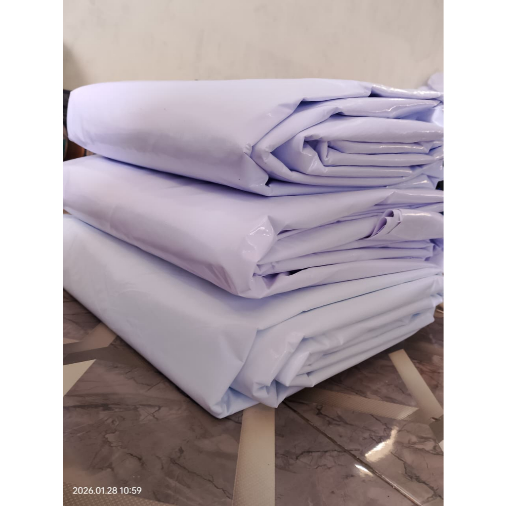 BANNER/SPANDUK PUTIH POLOS UKURAN 2X3 METER