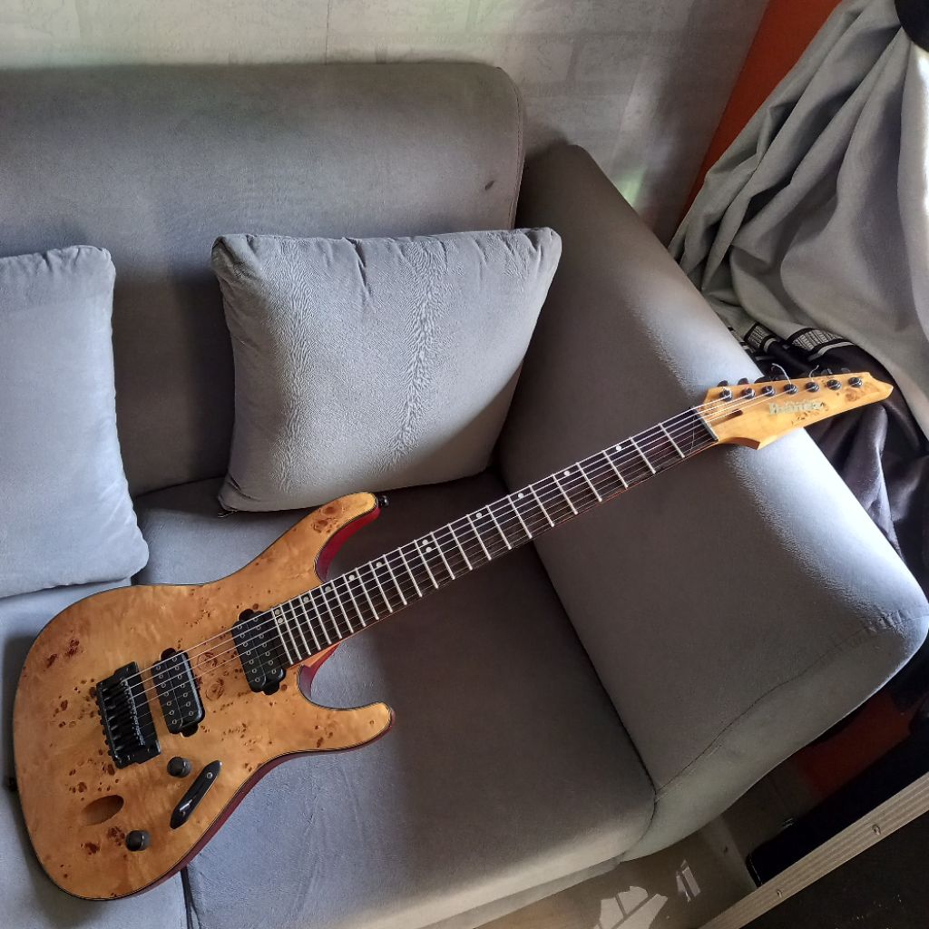 Gitar Ibanez 7 Seven String Pickup Dimarzio