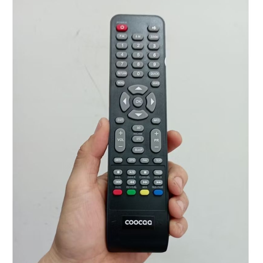 Remote Remot Smart TV Pengganti Tanpa Setting Coocaa 3D 32E3000 40D5A 19E88 40D3A 24CTD2000