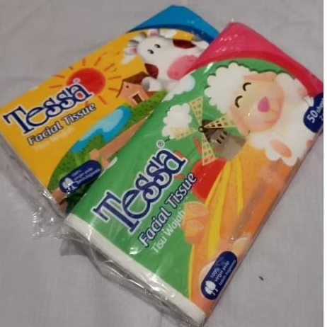 TESSA FACIAL TISSUE (50 SHEET-2PLY)