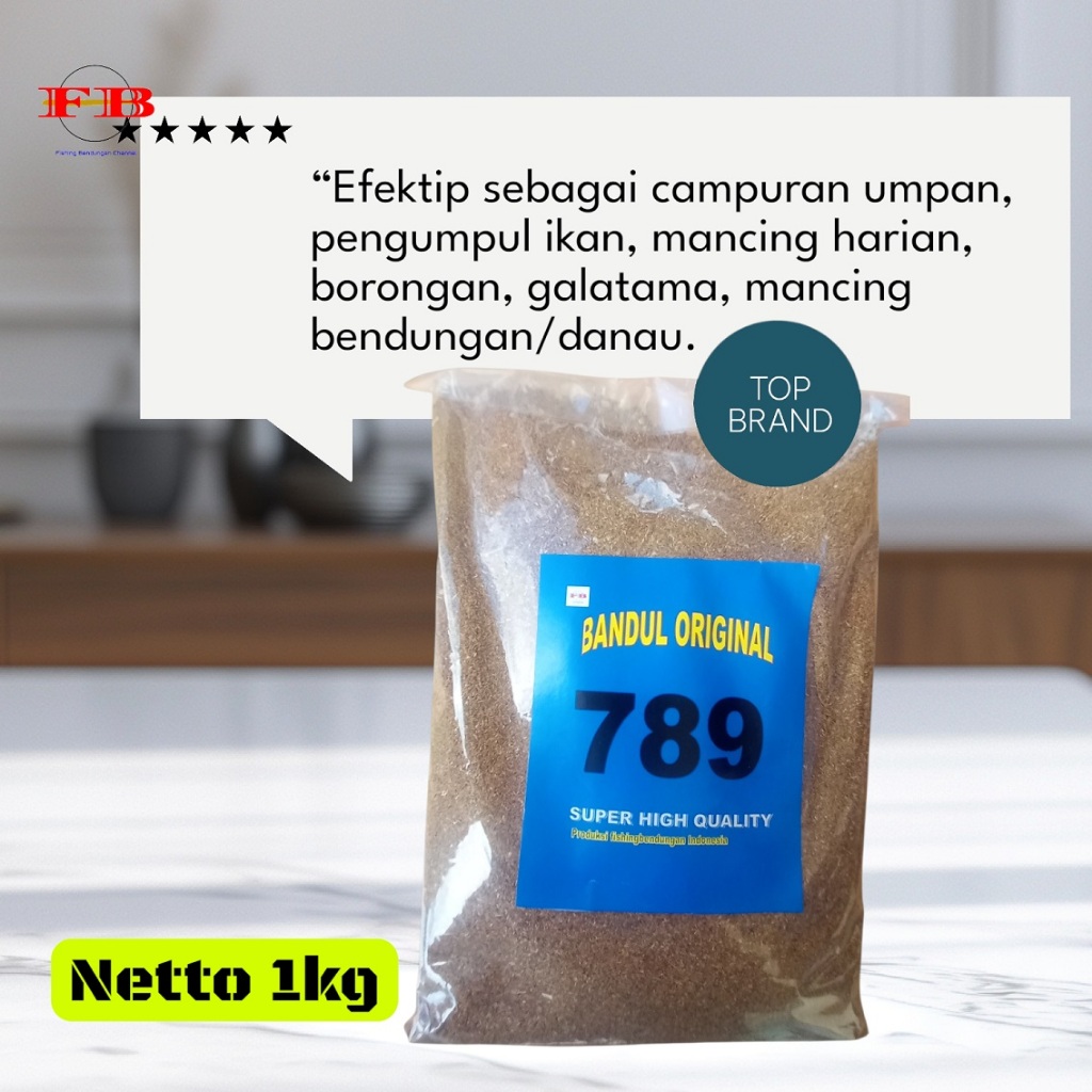 1kg umpan pelet bandul 789 original