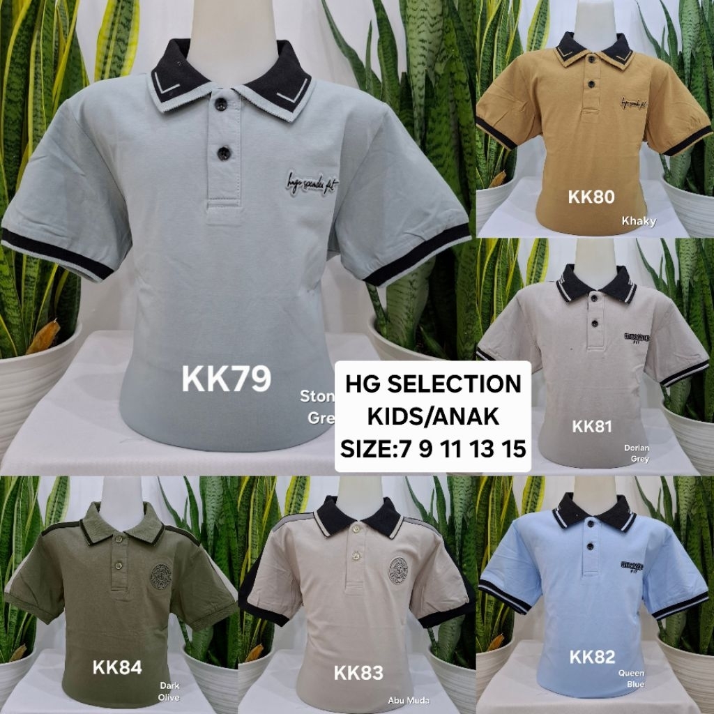 Kaos HG Selection Anak HS kids- HG SELECTION  hugO selection kids