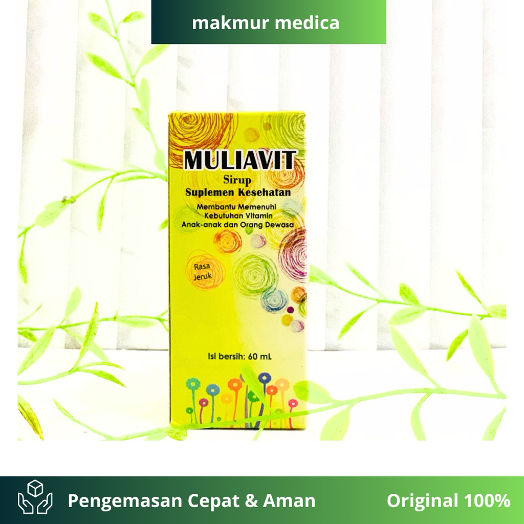 Muliavit sirup 60ml // Vitamin anak