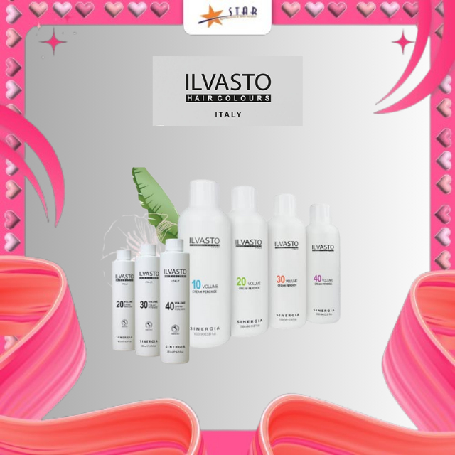 * STAR * ILVASTO Cream Peroxide 1000ml  | campuran semir |oksidant semir | developer cat semir