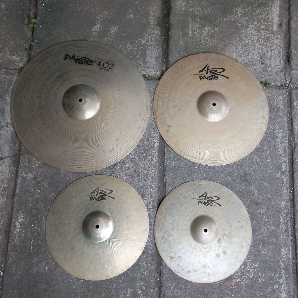 Cymbal Paiste 402 set