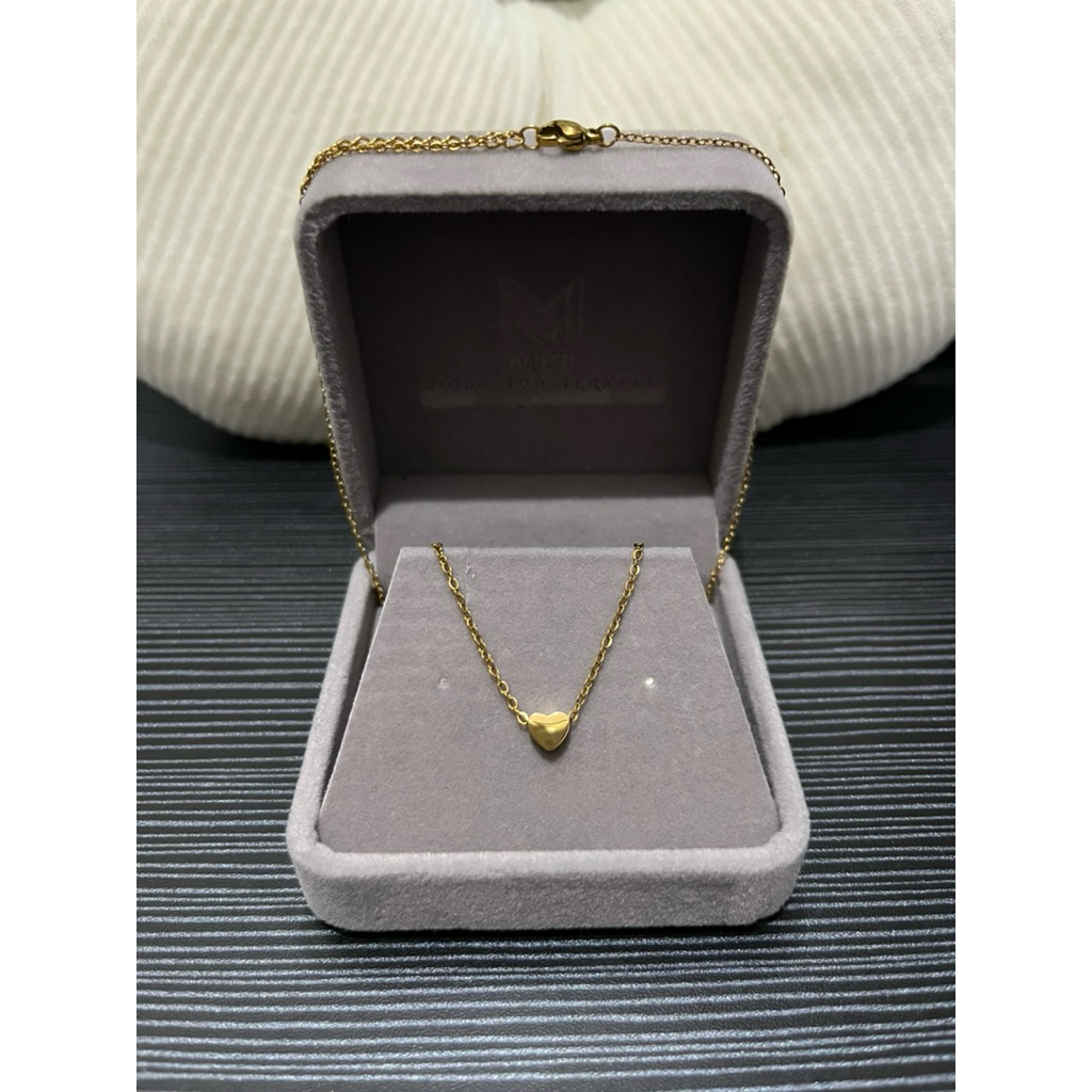 Kalung Gold Titanium Love Kecil