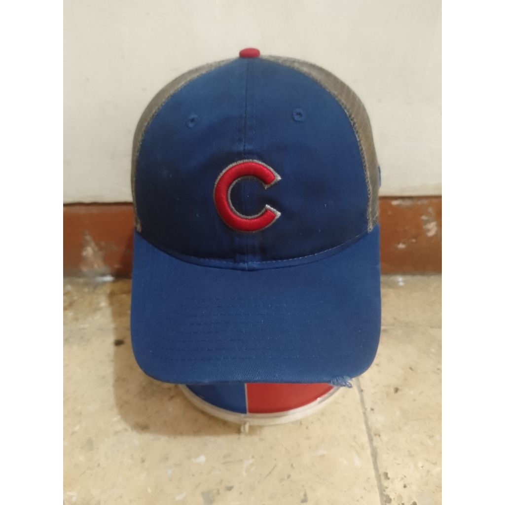 Topi new era x MLB cubs original second bekas