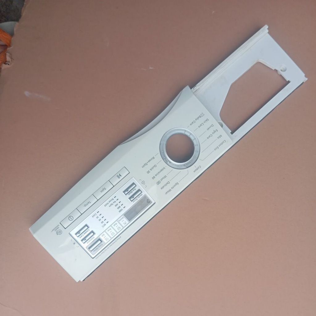 Cover modul, panel control mesin cuci LG WD M 1070D6