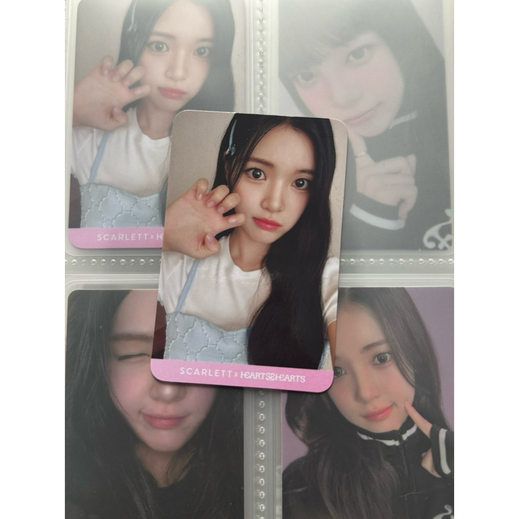 HEARTS2HEARTS PHOTOCARD SCARLETT YUHA PC H2H PC OFFICIAL