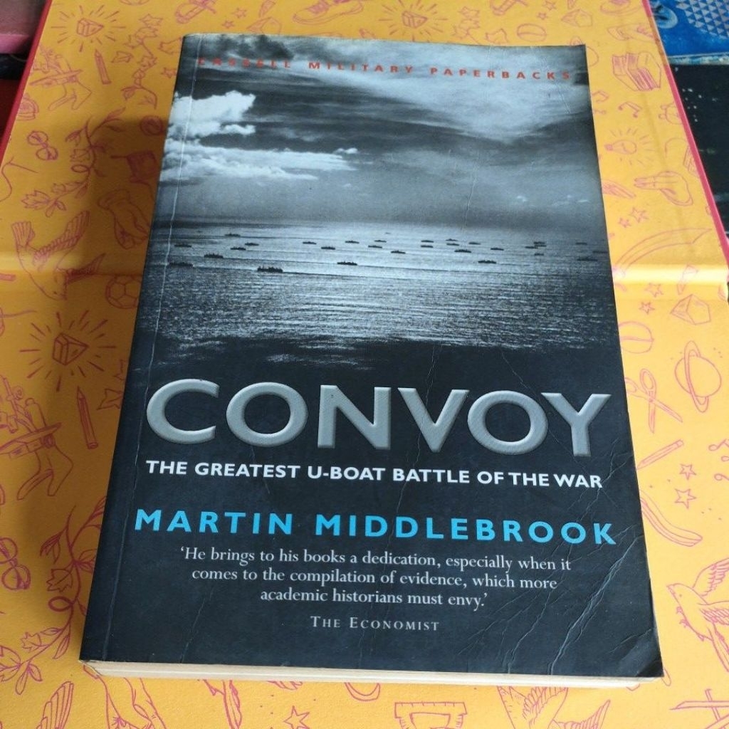 Buku original Convoy the greatest u-boat battle of the war by Martin Middlebrook