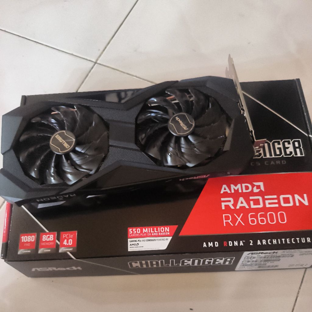 Asrock RX 6600 8Gb Second