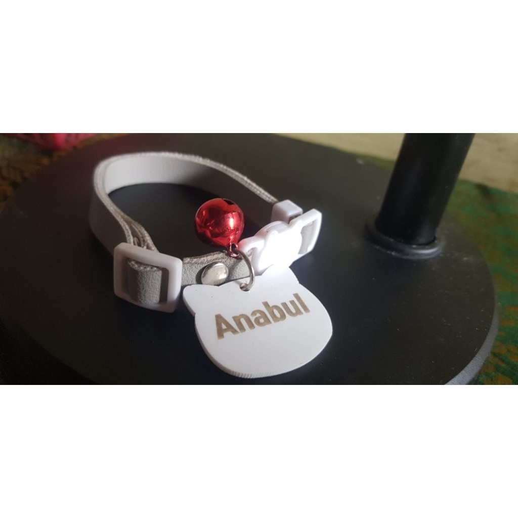 Kalung kucing lucu free lonceng nyaring