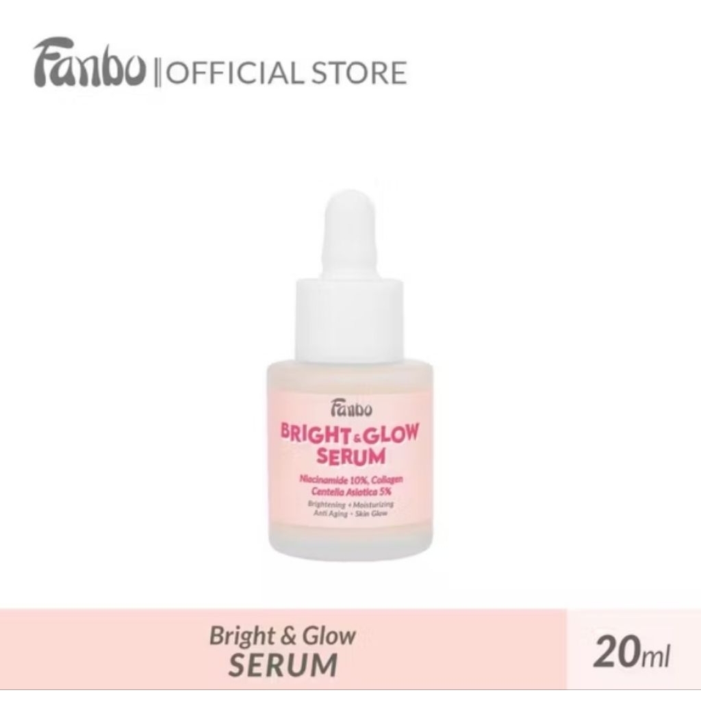 Fanbo Skin Goals Bright & Glow Serum (DP) - Niacinamide 10% - Centella asiatica 5% - Collagen - untu