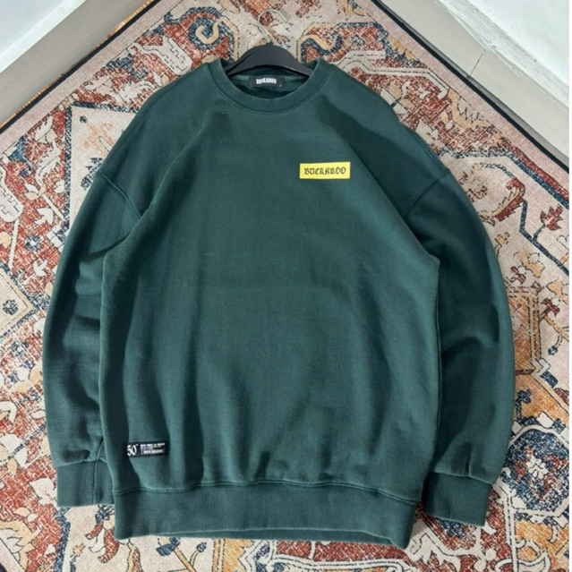 CREWNECK BUCKAROO HIJAU