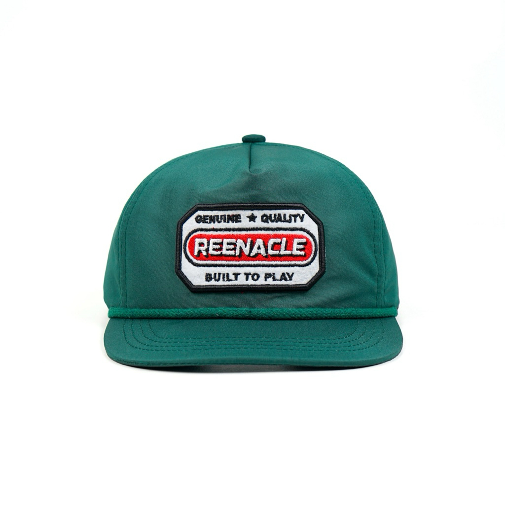 REENACLE | Topi snapback hijau botol, topi pria wanita.