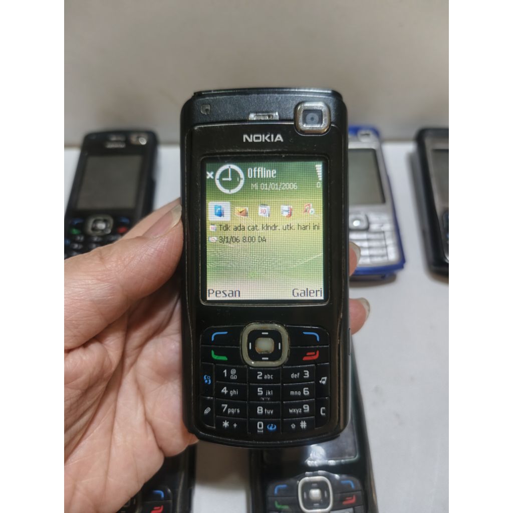 NOKIA N70 ORIGINAL NORMAL SIAP PAKAI HP JADUL UNIK LANGKA