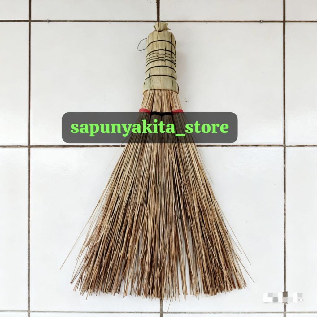 Sapu tebah mini karpet atau kasur lidi tebal (model gepeng)