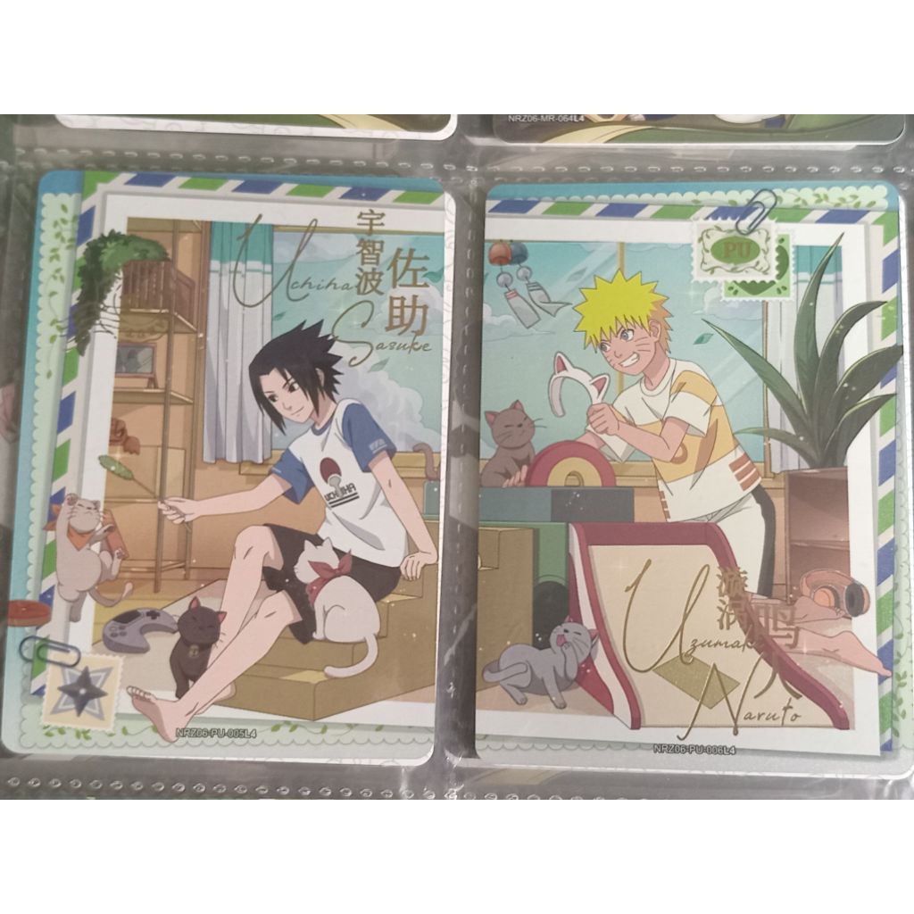 KARTU NARUTO PU SASUKE DAN NARUTO DARI KAYOU