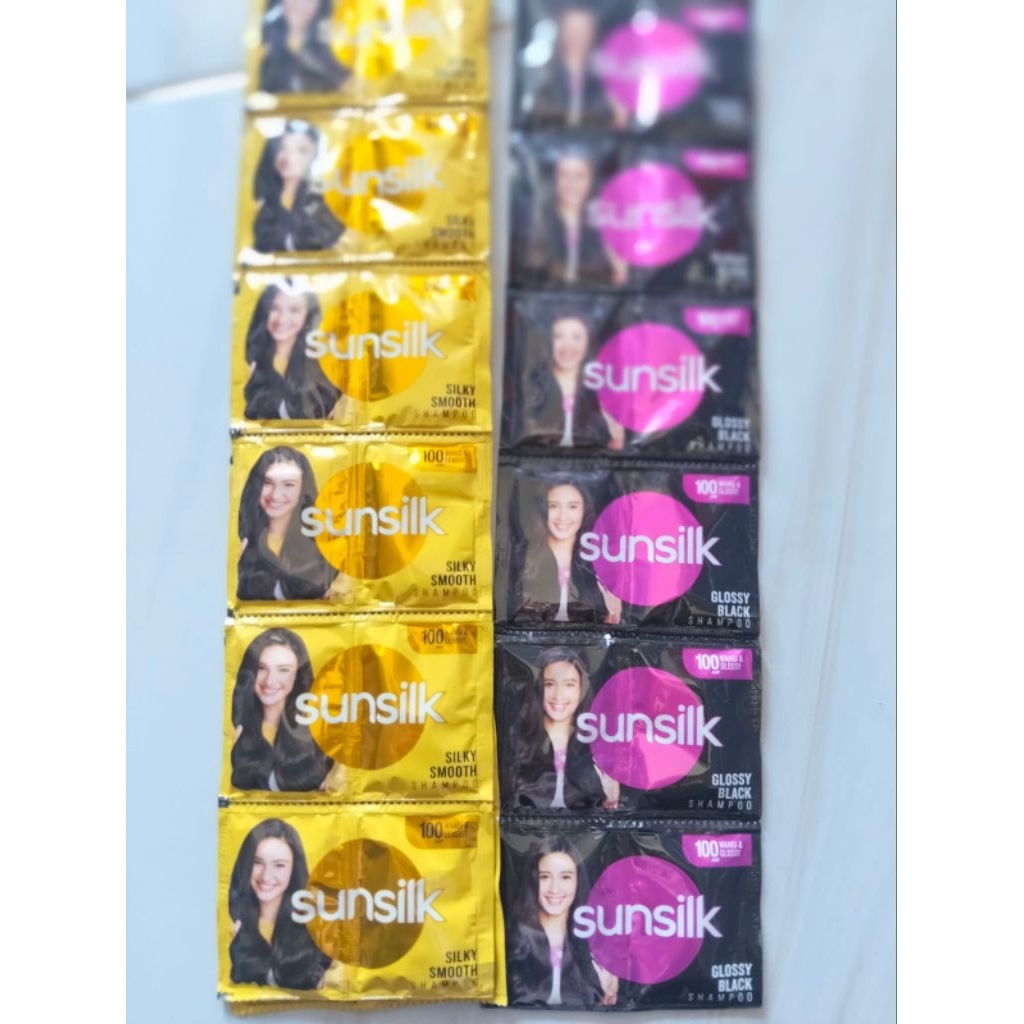Shampo Sunsilk Sachet Renceng 24 pcs Anti Ketombe Berkilau