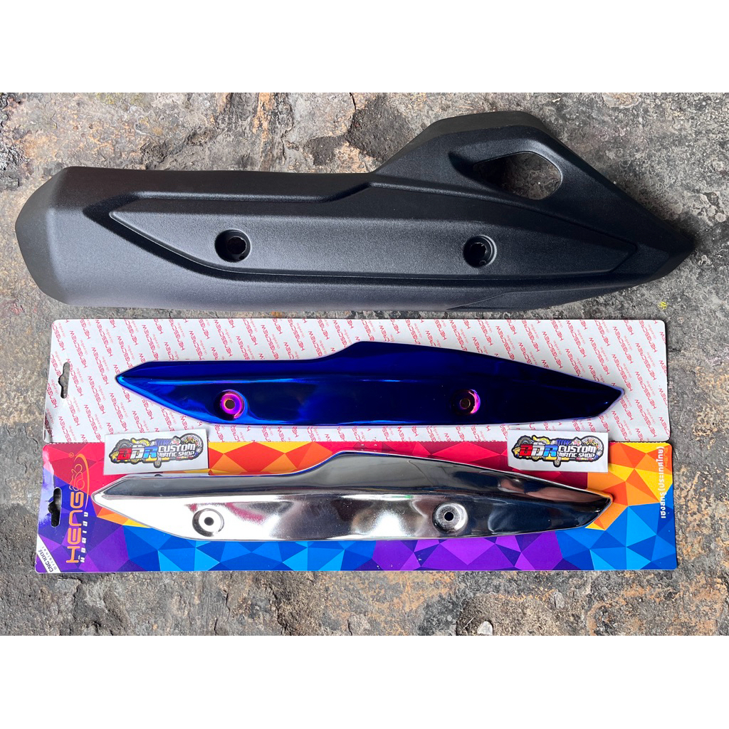 TAMENG KNALPOT PCX CBU THAILAND COVER KNALPOT PCX CBU THAILAND ORIGINAL HMA BISA VARIO 125 150 PCX