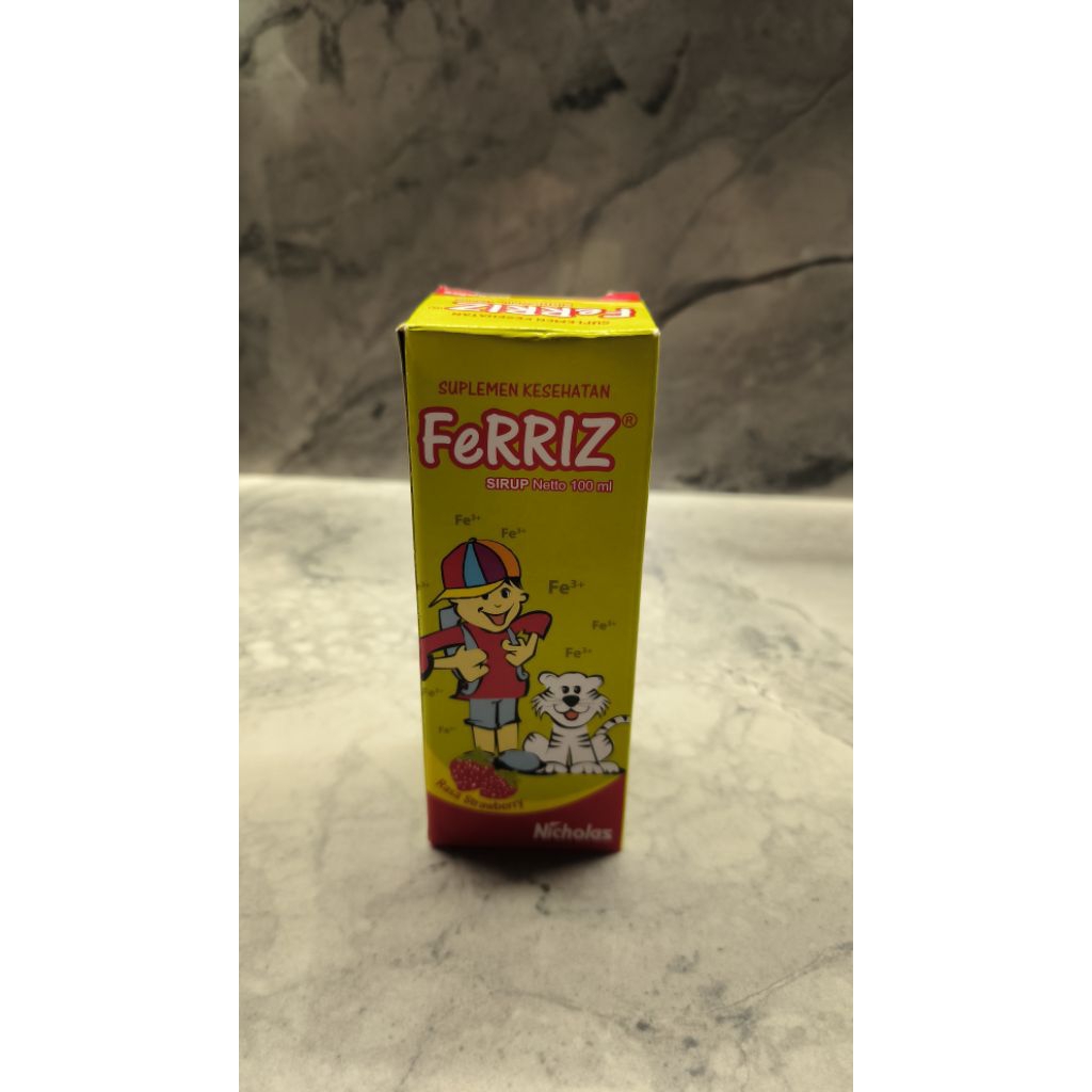 FERRIZ Syrup 100ml Vitamin Zat Besi Anak